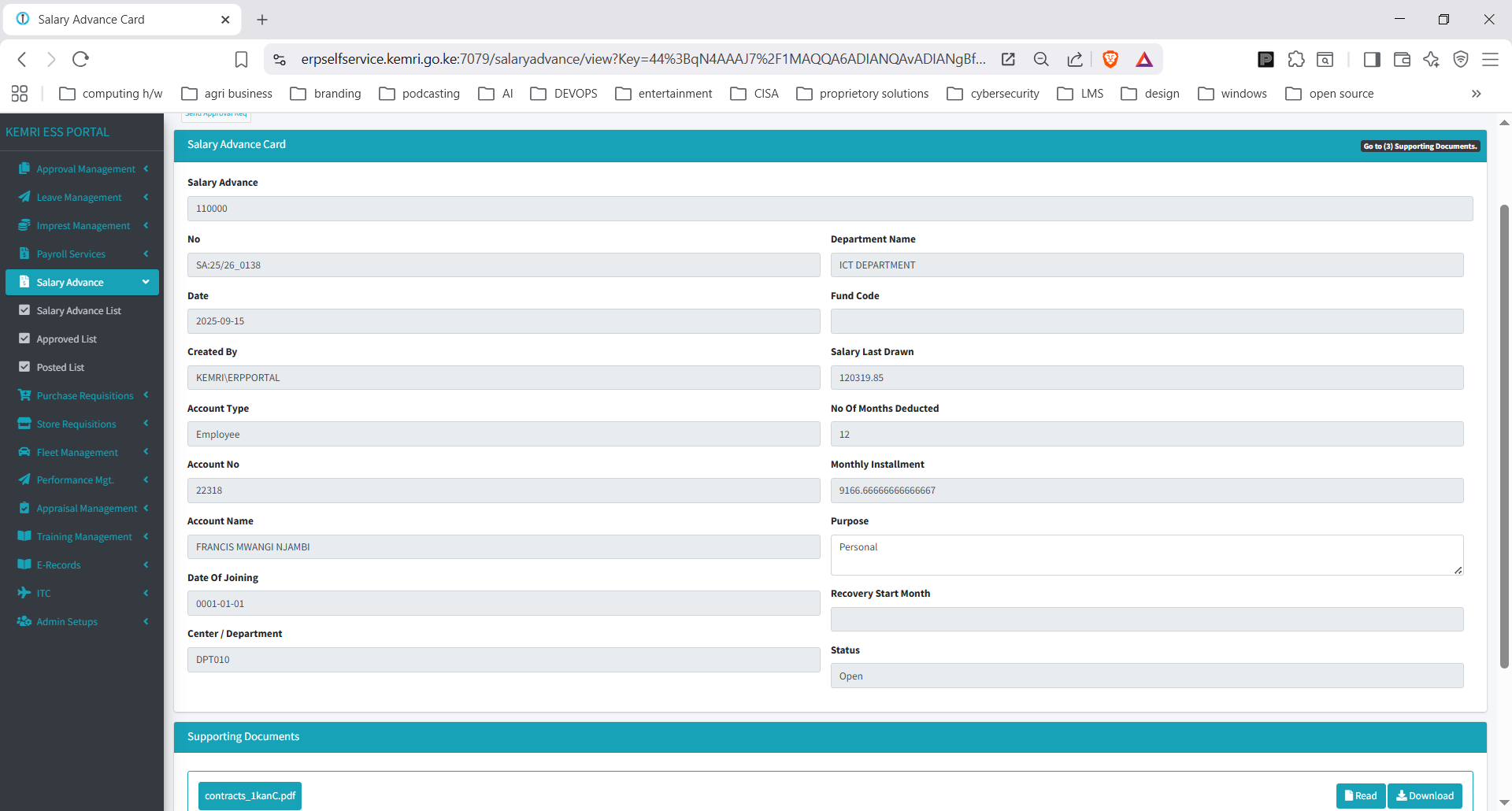 Approver View - Salary Advance Card - Brave 13_11_2025 11_13_18.png